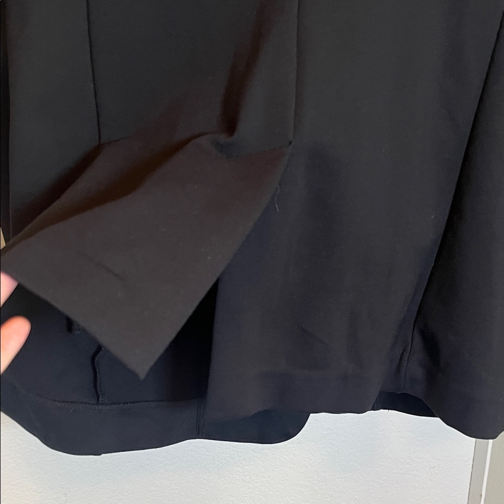 Banana Republic Long & Lean stretch Ponte Black Single-Button Blazer Medium - Picture 6 of 12